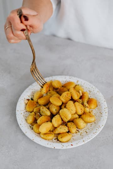 Crispy Gnocchi with Brown Butter and Garlic