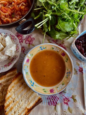 Turkish-Style Red Lentil Soup