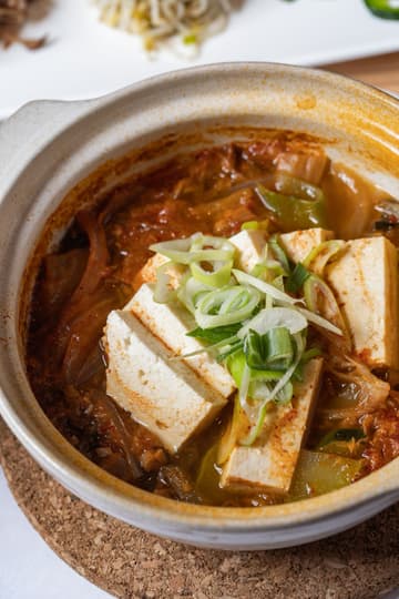 Kimchi Jjigae with Pork and Tofu