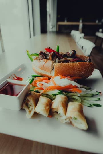 Shaking Beef Banh Mi