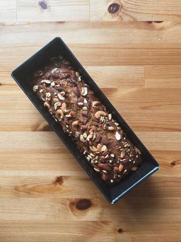 Zucchini Bread with Almond Cashew Crunch