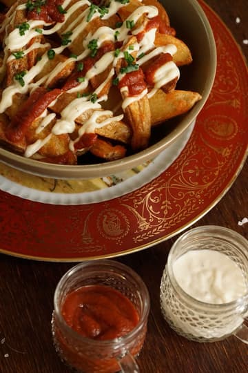 Patatas Bravas with Garlic Aioli