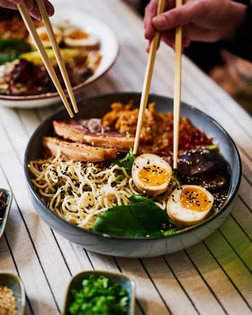 Shoyu Ramen with Crispy Pork Belly