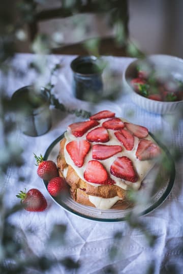 Gluten-Free Strawberry Shortcake Cake