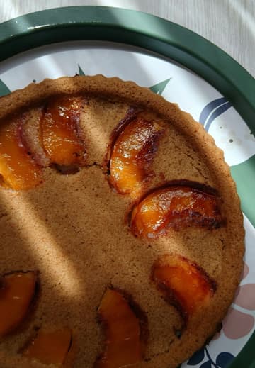 Peach Almond Cake