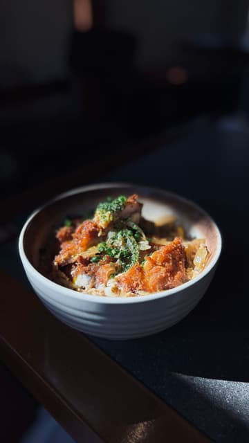 Katsudon (Pork Cutlet and Egg Rice Bowl)
