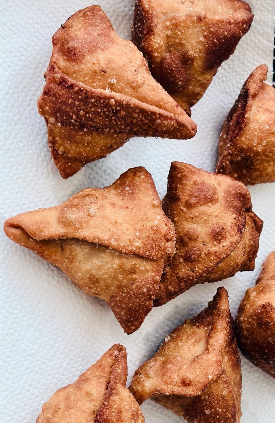 Potato and Pea Samosas