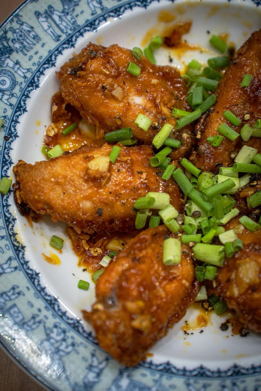 Honey Garlic Chicken Wings