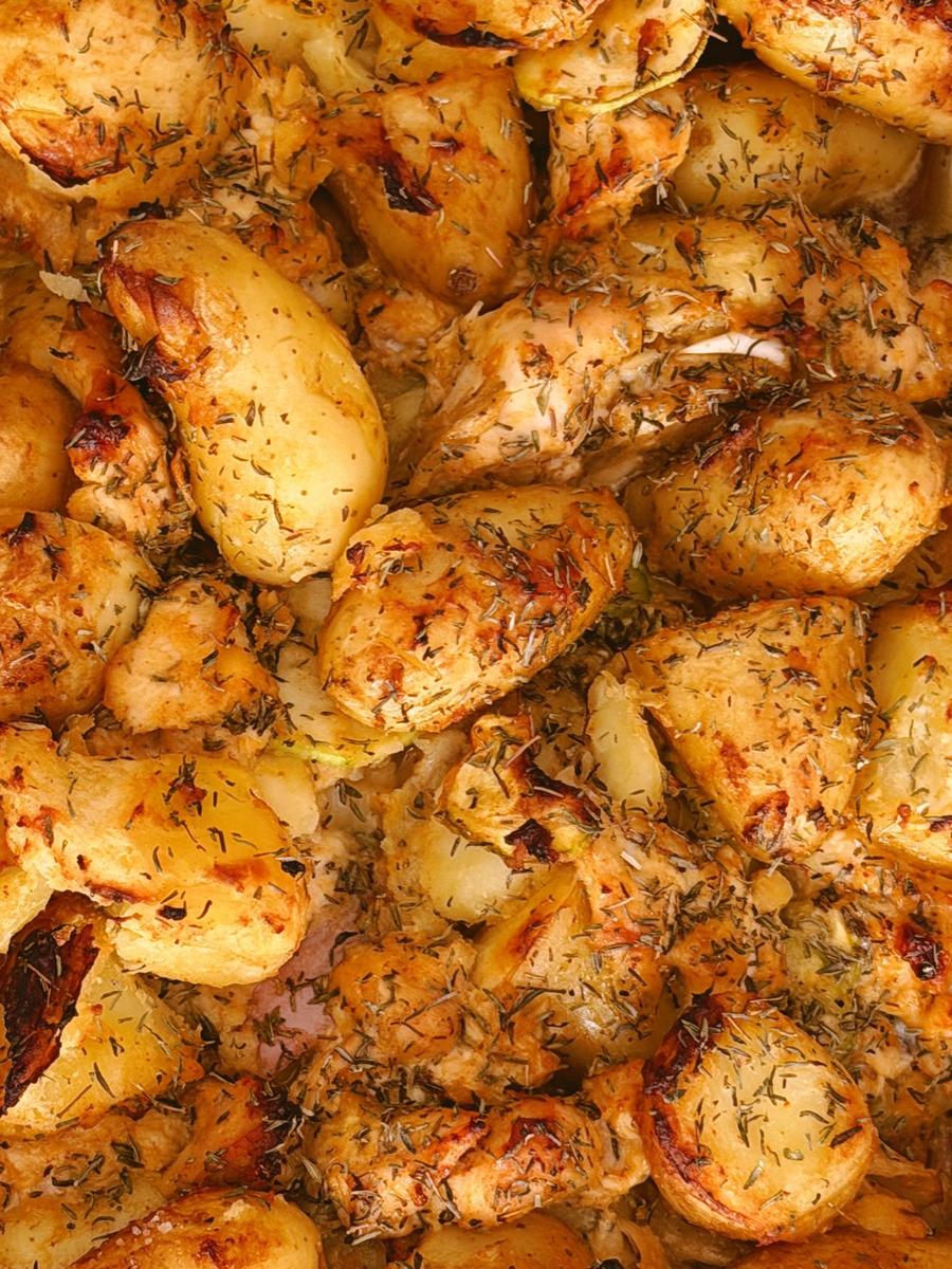 One-Pan Lemon Herb Chicken and Potatoes