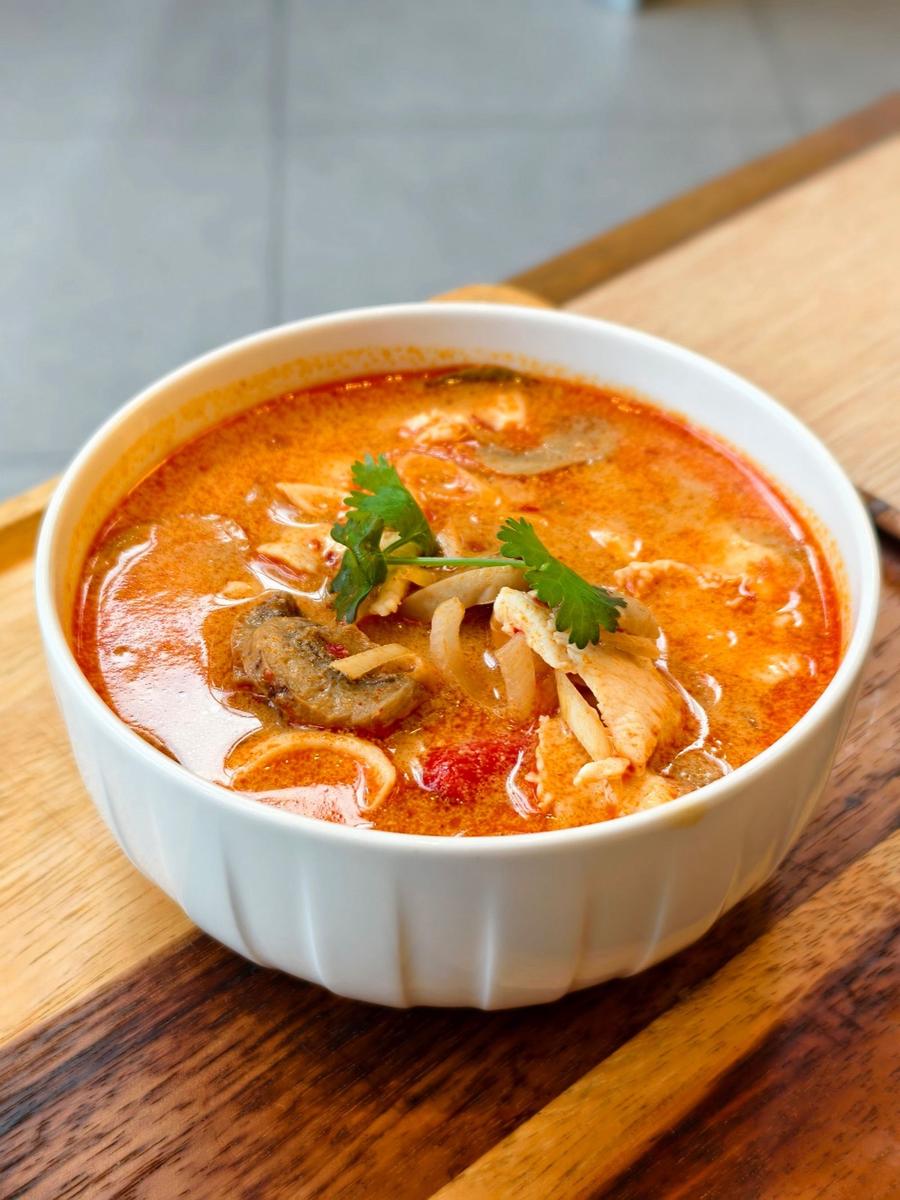 Creamy Chicken Tom Yum
