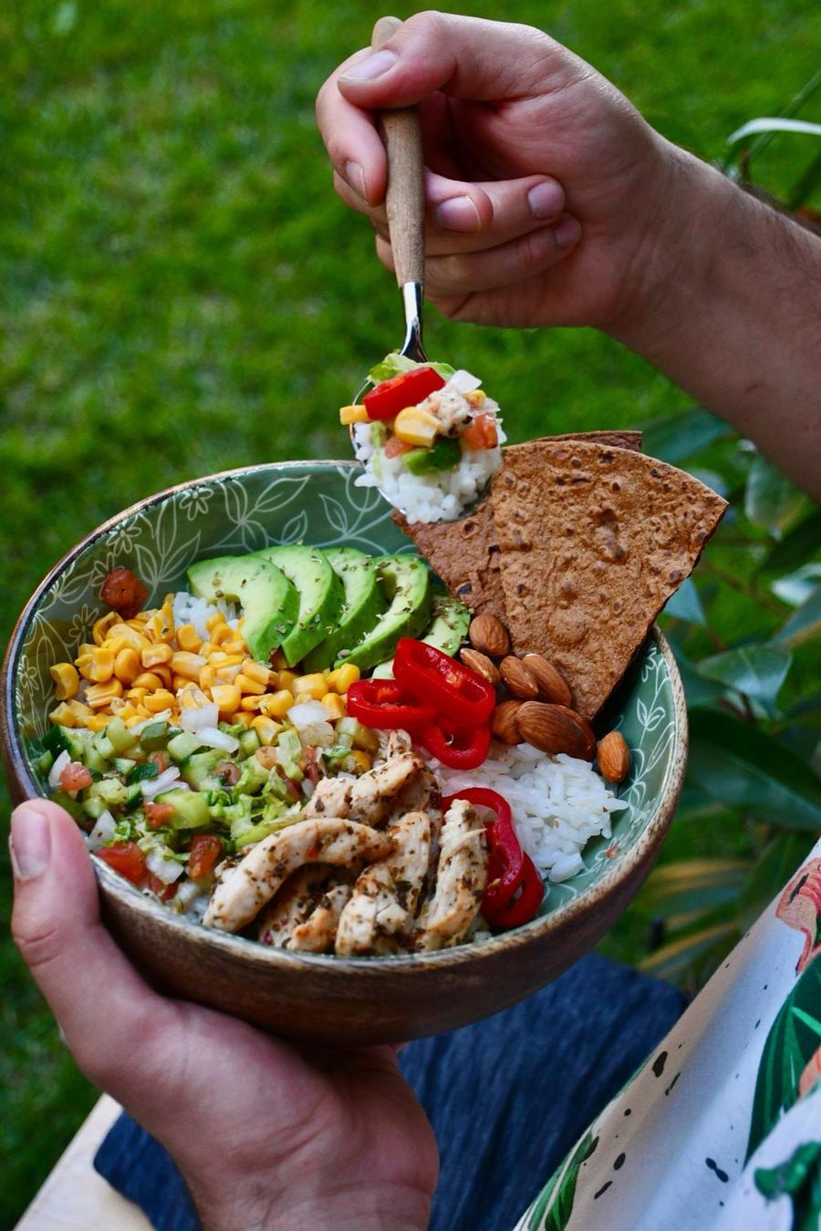 Chicken Fajita Bowl