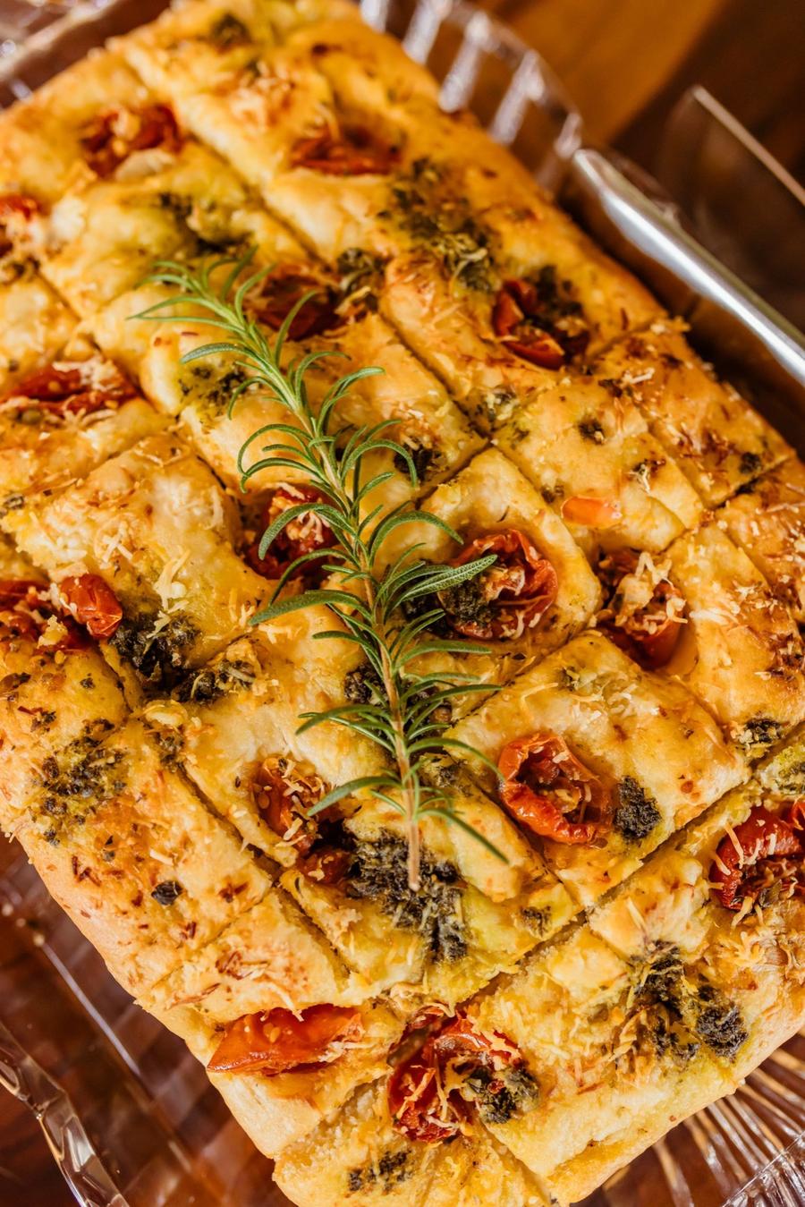 Cherry Tomato Rosemary Focaccia