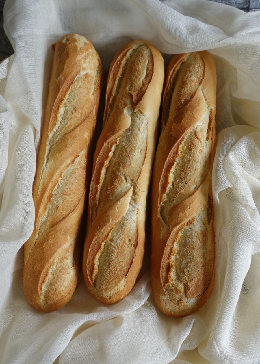 Crusty French Baguettes