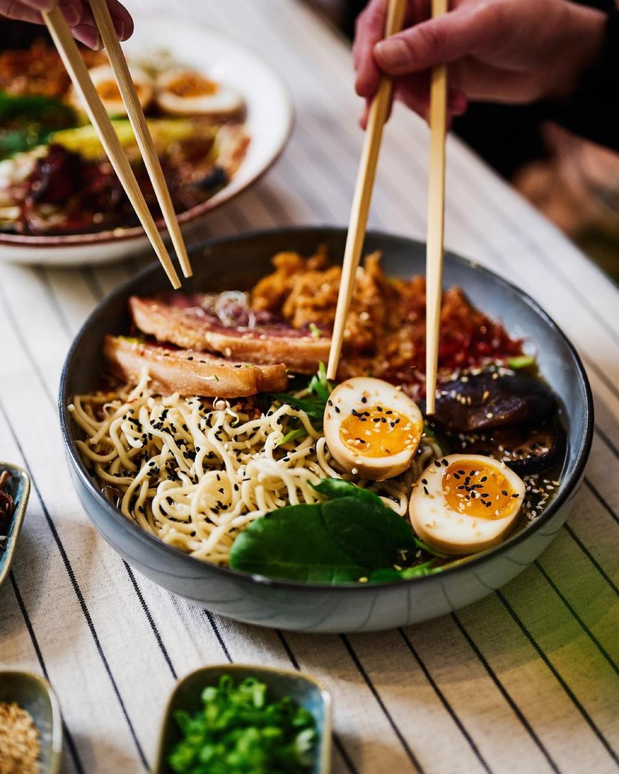 Shoyu Ramen with Crispy Pork Belly